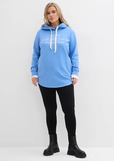 Jogginganzug mit Long-Sweatshirt und Leggings (2-teilig), bonprix