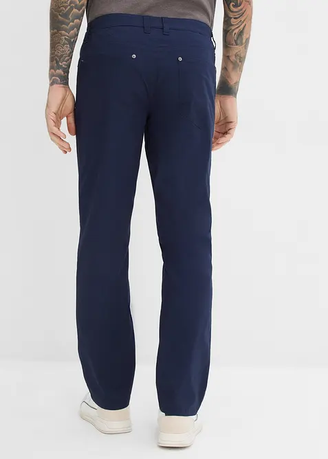 Relaxed Fit  Stretch-Hose mit Dehnbund, Straight, bonprix