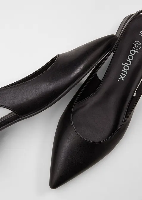 Ballerines slingback avec boucle, bonprix