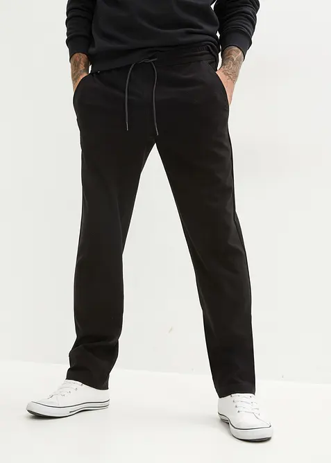 Relaxed Fit Chino-Stretch-Schlupfhose, Straight, bonprix