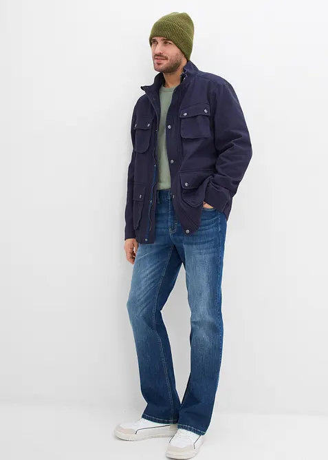 &Uuml;bergangsjacke mit aufgesetzten Taschen, bonprix