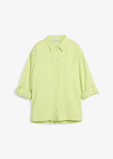 Bluse aus flie&szlig;ender Viskose Mischung, bonprix