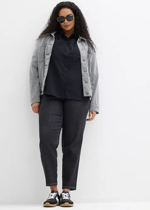 Bluse aus flie&szlig;ender Viskose Mischung, bonprix