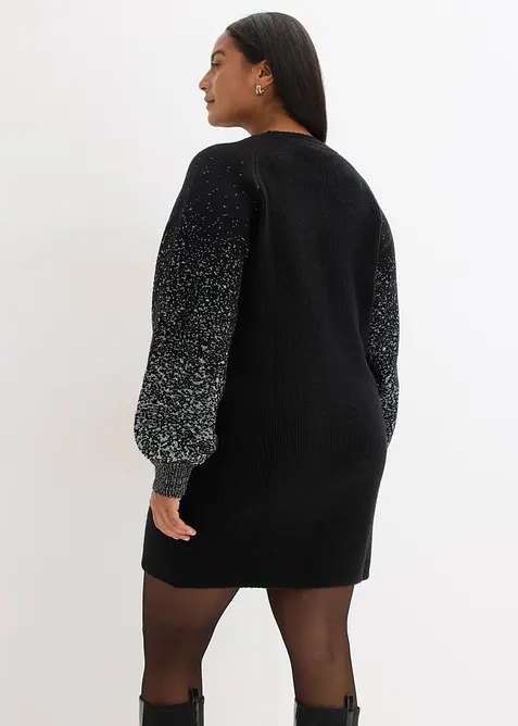 Strickkleid mit Glitzer-Effekt, bonprix