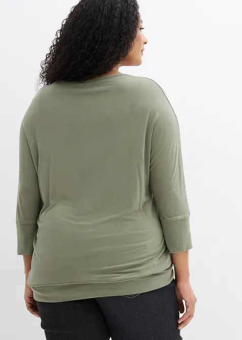 T-shirt oversize en viscose fluide, bonprix