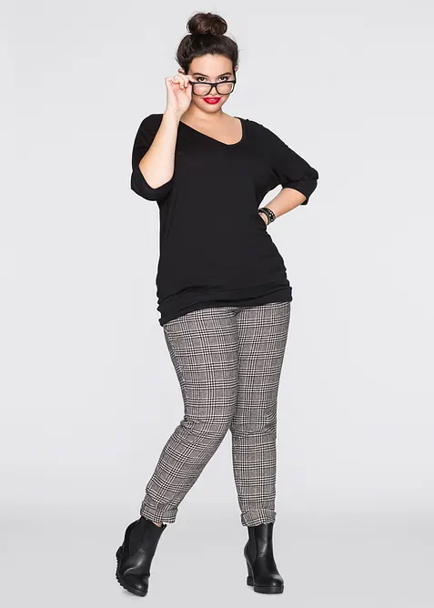 Oversized-Shirt aus flie&szlig;ender Viskose, bonprix