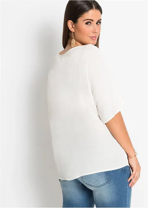 Tunique en viscose effet froiss&eacute;, bonprix