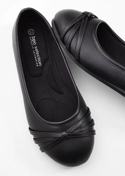 Komfort-Ballerinas in bequemer Weite, bonprix
