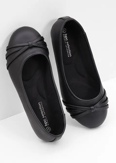 Komfort-Ballerinas in bequemer Weite, bonprix