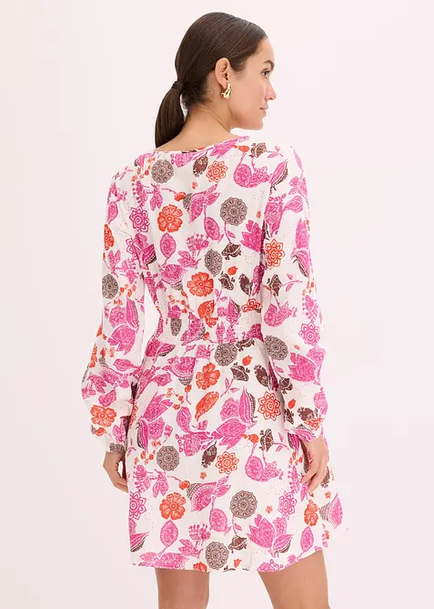 Minikleid aus Musselin, bonprix