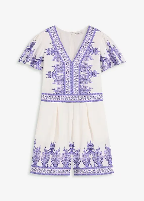 Overall mit Leinenanteil, bonprix