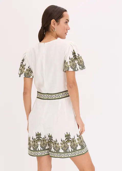 Overall mit Leinenanteil, bonprix