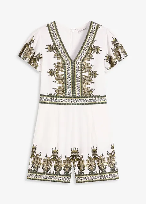 Overall mit Leinenanteil, bonprix