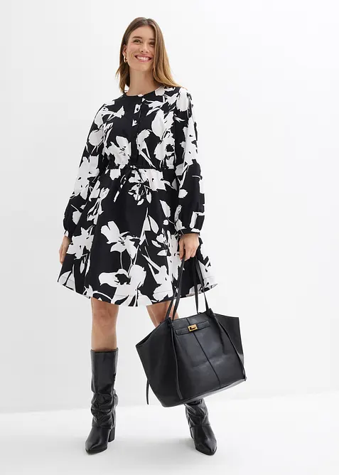 Tunika-Kleid aus reiner Baumwolle, bonprix