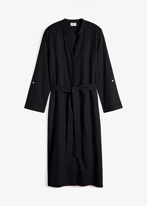 Robe &agrave; poches en lin et viscose, bonprix