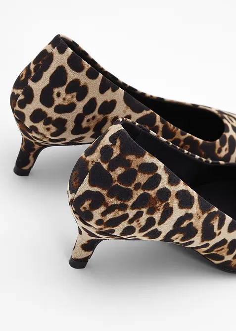 Escarpins, style animalier, bonprix