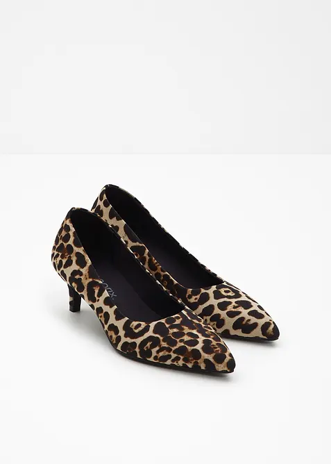 Escarpins, style animalier, bonprix