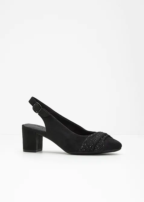 Jana Komfort-Slingpumps in bequemer Weite, Jana