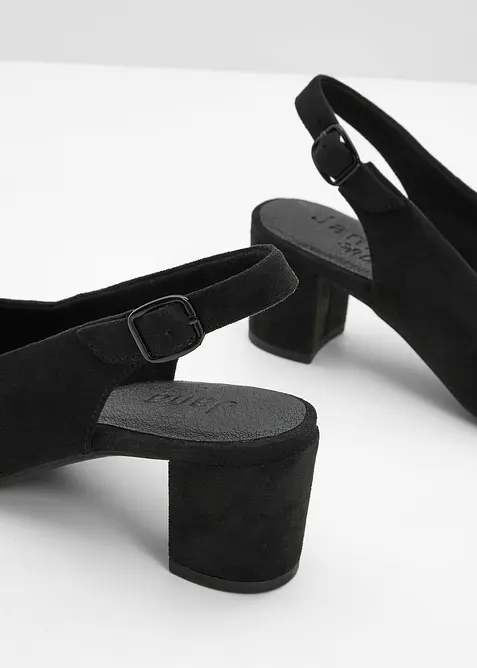 Jana Komfort-Slingpumps in bequemer Weite, Jana