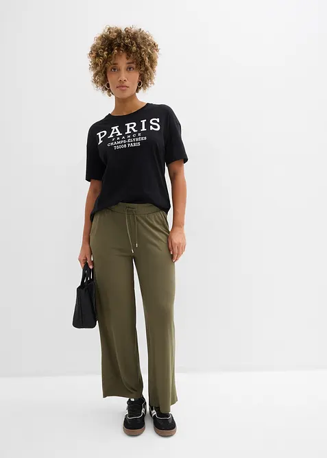 Jersey- Hose aus flie&szlig;endem Viskose-Mix, bonprix