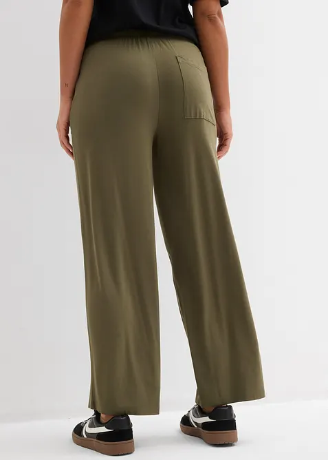 Jersey- Hose aus flie&szlig;endem Viskose-Mix, bonprix