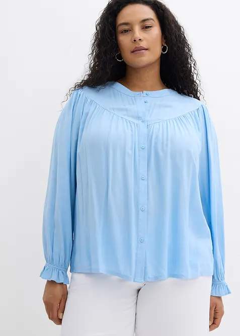 Chemisier style campagne en viscose fluide, bonprix