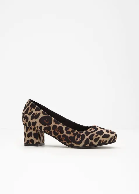 Pumps im Animallook, bonprix