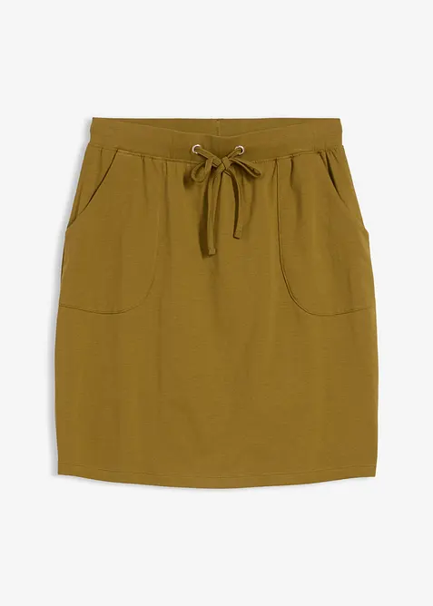 Stretch-Rock aus Bio-Baumwolle mit Stretch, bonprix