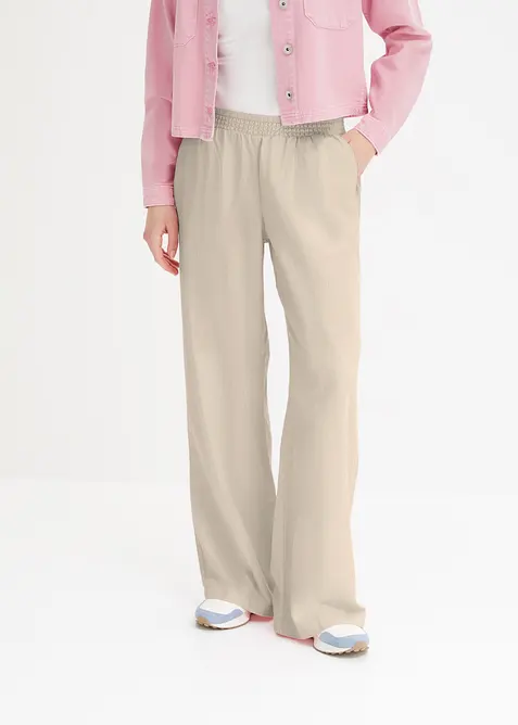 Palazzo-Hose aus Leinen, bonprix