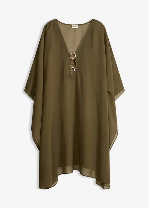 Tunique de plage en mousseline l&eacute;g&egrave;re, bonprix