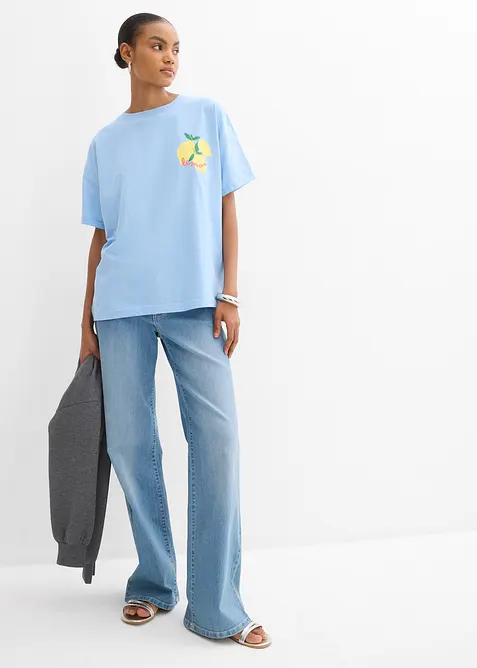 Oversize-Shirt aus reiner Bio-Baumwolle, bonprix