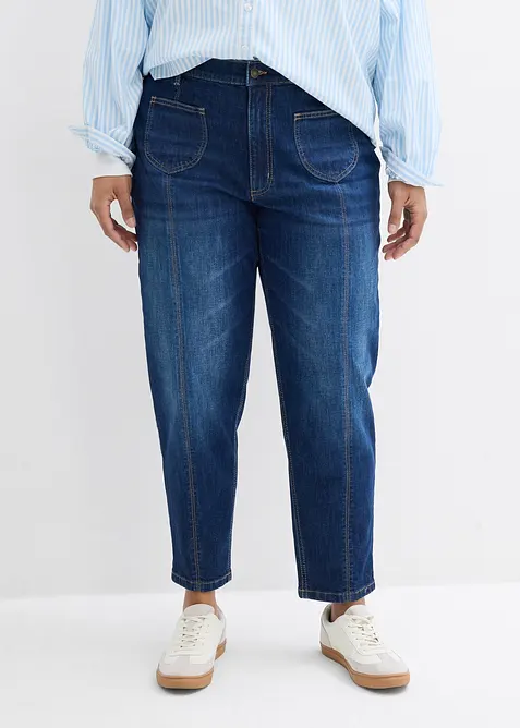Mom-Jeans High Waist, cropped, bonprix