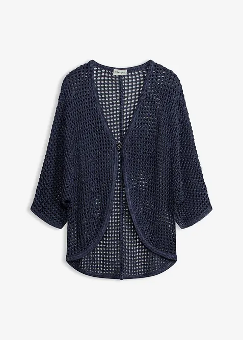 Ajour-Strickjacke, bonprix