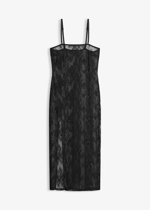 Nuisette en dentelle &agrave; bretelles amovibles, bonprix