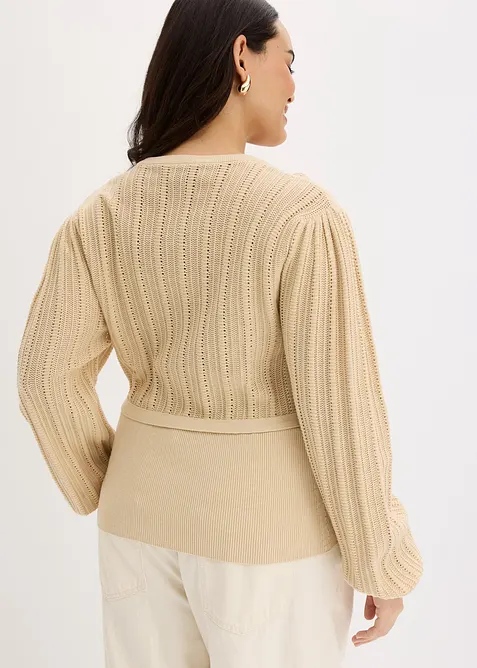 Pull ajour&eacute;, bonprix