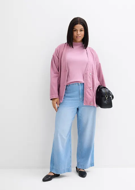 Jean large taille haute, bonprix