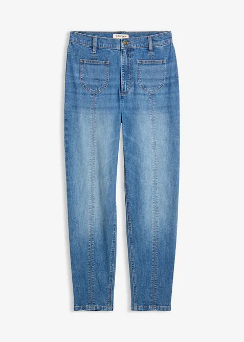 Mom-Jeans High Waist, cropped, bonprix