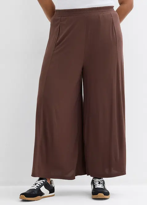 Jersey-Culotte mit weitem Bein, bonprix
