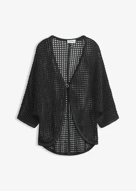 Ajour-Strickjacke, bonprix