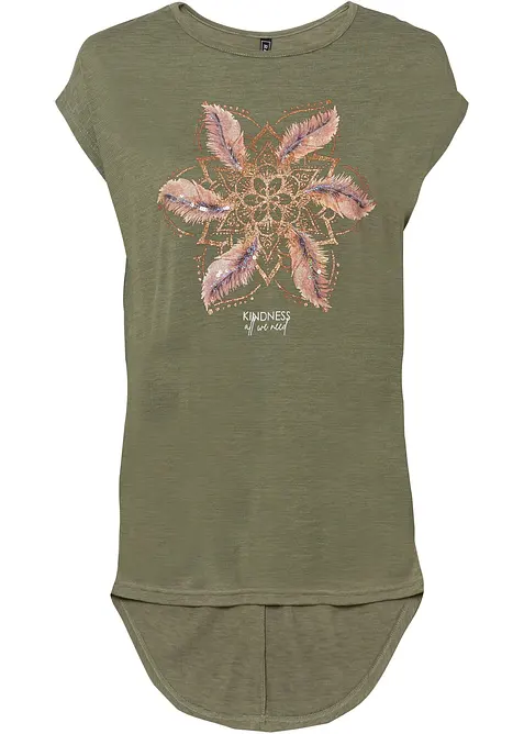 T-Shirt aus softem Viskose-Mix, bonprix