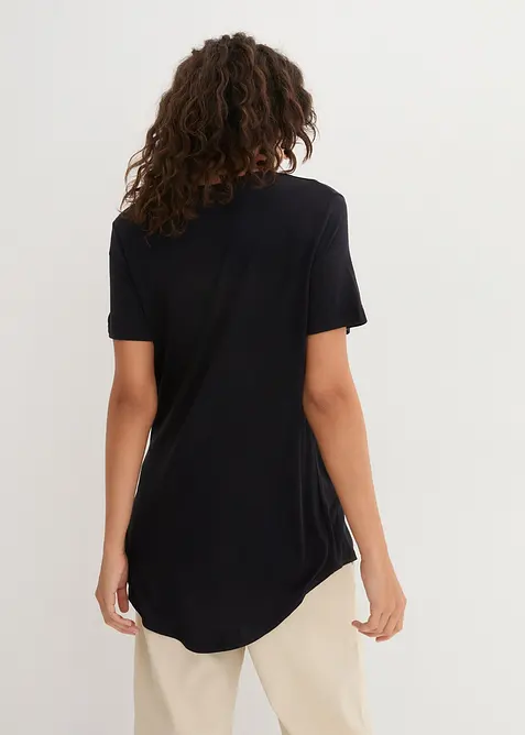 Longshirt aus softer Viskose, bonprix