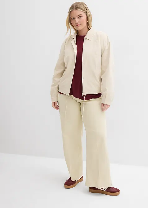 T-shirt long en viscose douce, bonprix