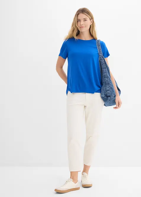 Longshirt aus softer Viskose, bonprix