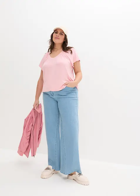 Shirt aus Viskose-Mix, bonprix