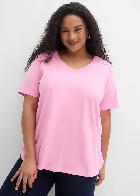 T-shirt ample en coton, bonprix