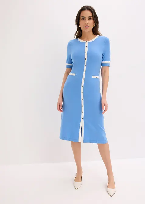 Strickkleid mit Viskose, bonprix