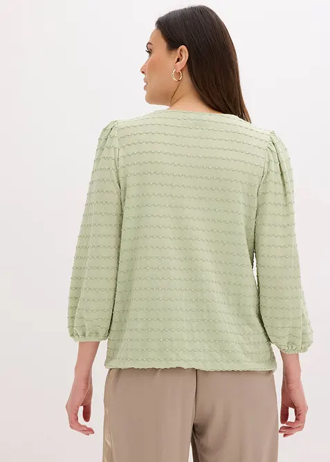 Shirt-Tunika mit Struktur, bonprix