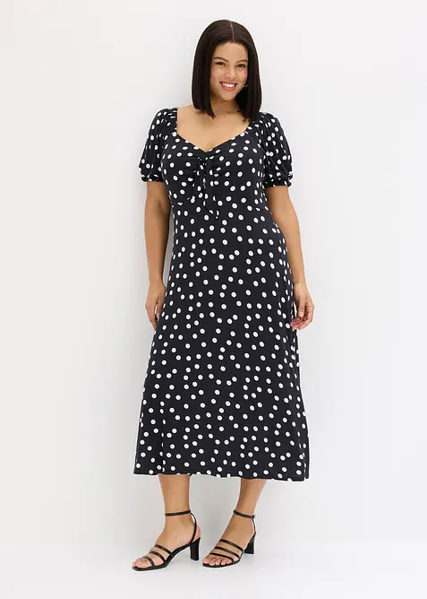 Robe midi en viscose extensible, bonprix