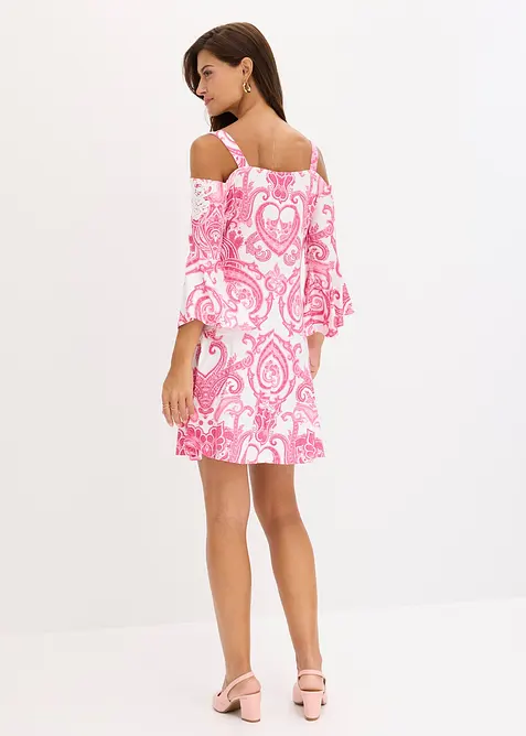 Ausgestelltes Carmen-Kleid, bonprix