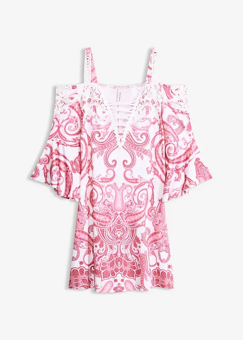 Ausgestelltes Carmen-Kleid, bonprix